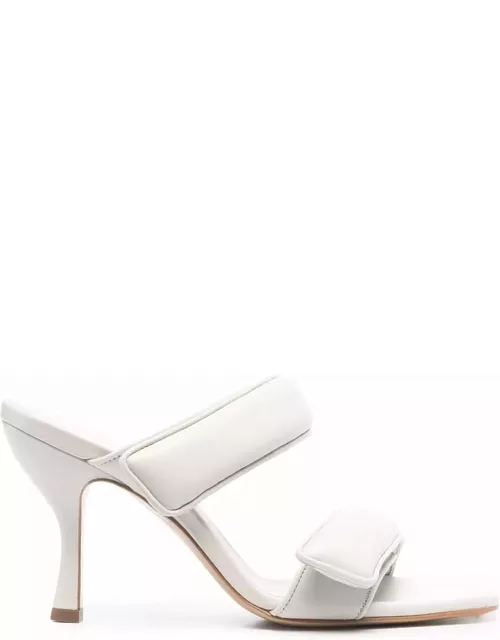 GIA BORGHINI White Leather Perni 03 Sandal