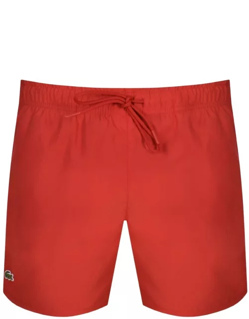 Lacoste Swim Shorts Red