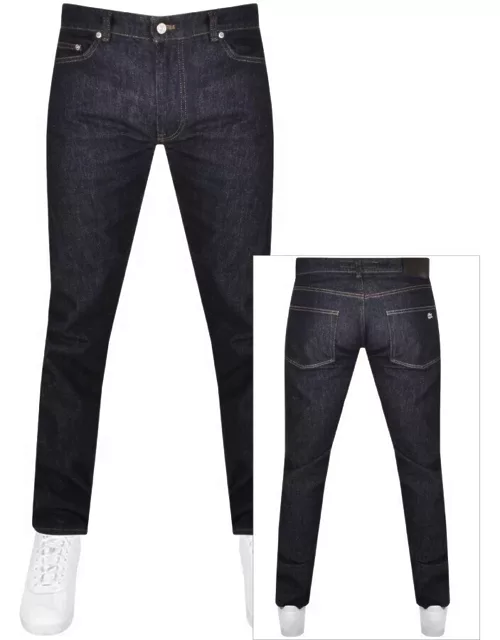 Lacoste Slim Fit Dark Wash Jeans Navy
