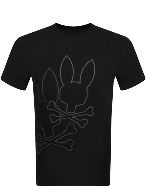 Psycho Bunny San Diego Logo T Shirt Black