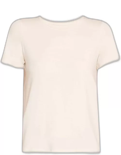 Soft Touch Short-Sleeve Semi Relaxed Crewneck Tee