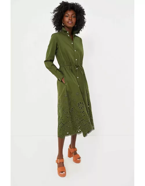 New Olive Jessica Long Sleeve Day Dres