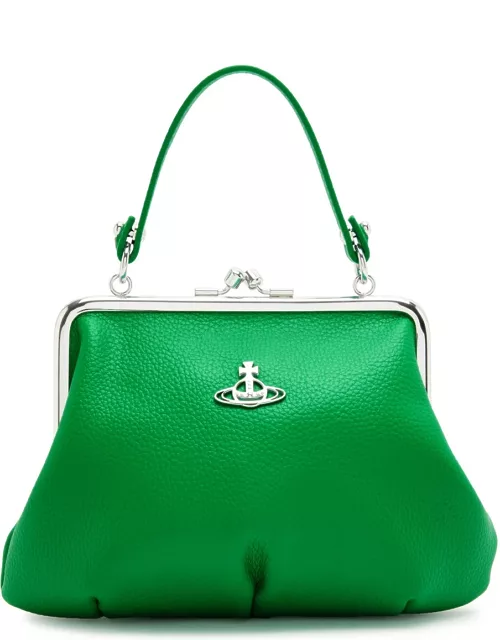 Vivienne Westwood Granny Frame Vegan Leather top Handle bag - Bright Green