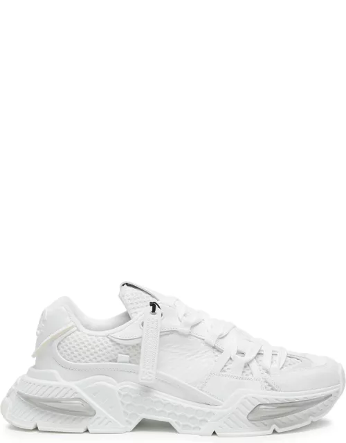 Dolce & Gabbana Runner Panelled Mesh Sneakers - White - 44 (IT44 / UK10)