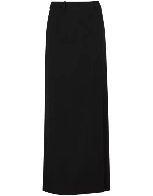 Balenciaga Wool Maxi Skirt - Black - 36 (UK8 / S)