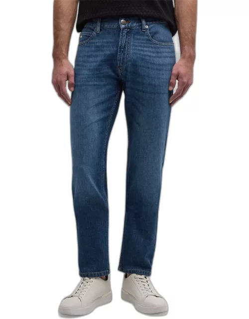 Men's Slim-Fit Medium Wash Jean