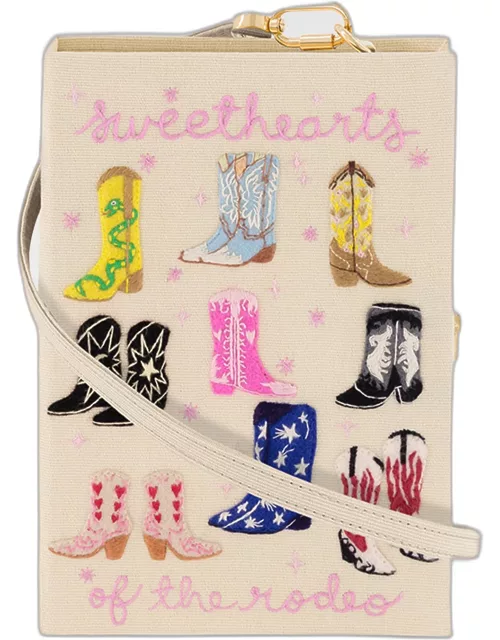 Sweethearts of the Rodeo Book Clutch Bag