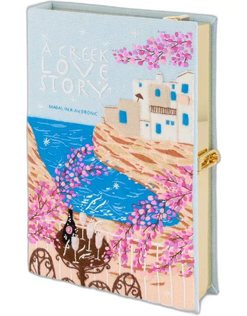 Madalina Andronic's A Greek Love Story Book Clutch Bag