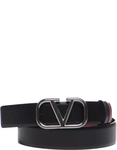 Valentino Garavani Vlogo Signature Reversible Belt