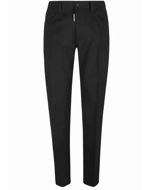 Dsquared2 Trousers With Ironed Crease