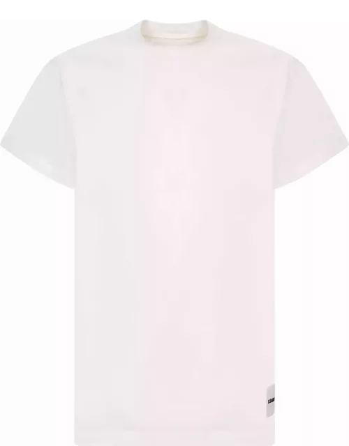 Jil Sander White Organic Cotton T-shirt