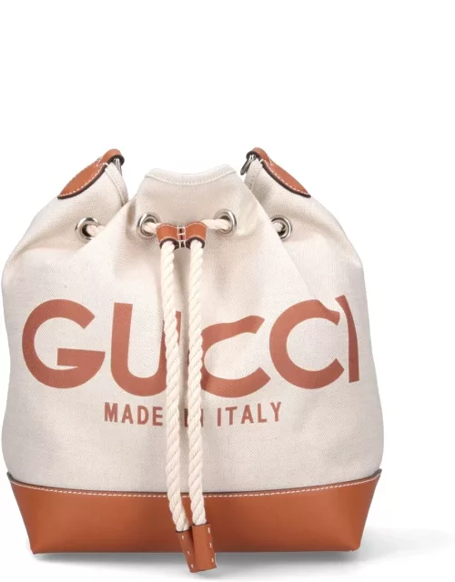 Gucci Logo Bucket Bag