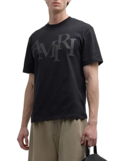 Men's Staggered Logo T-Shirt