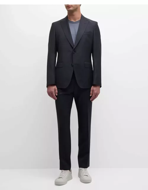 Men's Slim-Fit Wool Two-Button Suit