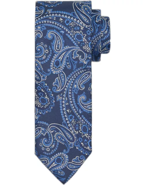 Men's Paisley Silk Jacquard Tie