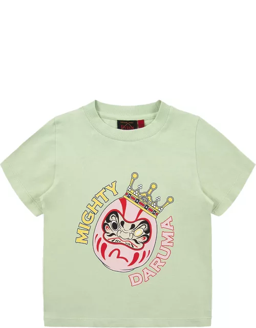 King Daruma Print T-shirt