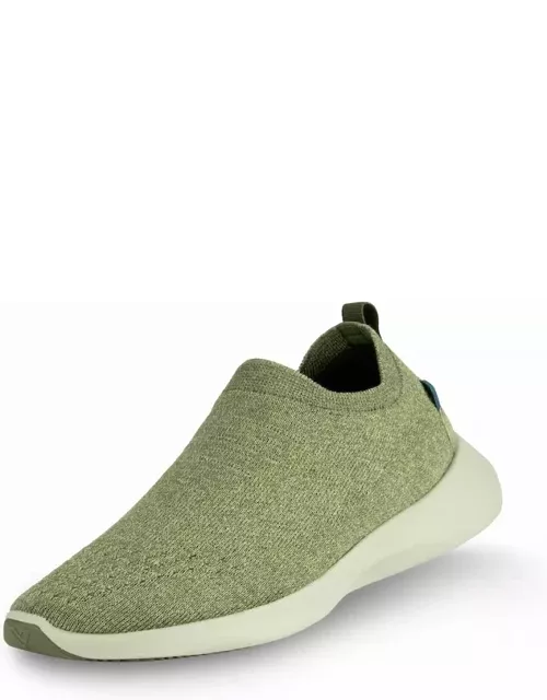 Vessi Waterproof - Vegan Sneaker Shoes - Light Spruce Green - Women's Everyday Move Slip-Ons - Light Spruce Green
