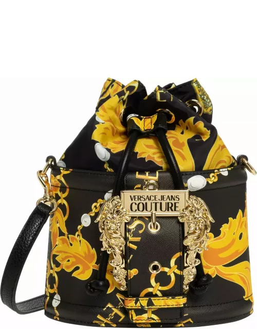 Versace Jeans Couture Chain Couture Bucket Bag