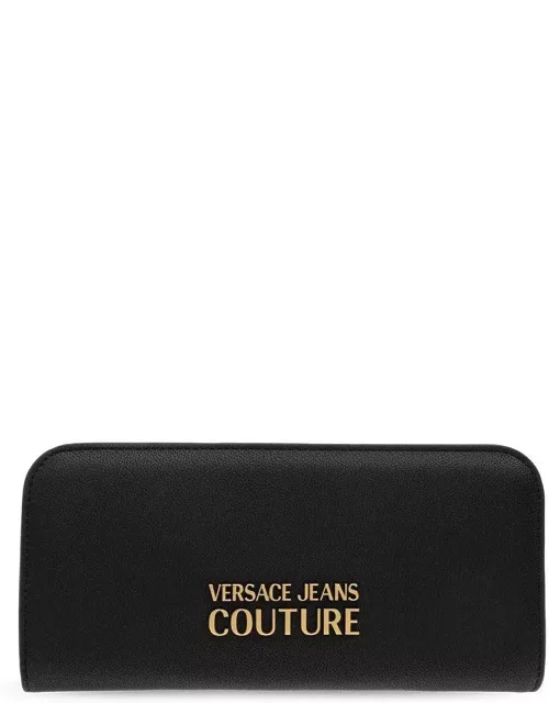 Versace Jeans Couture Logo Plaque Zipped Wallet