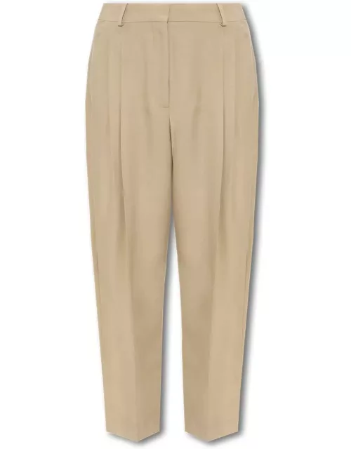 Stella McCartney Iconic Cropped Pleated Trouser