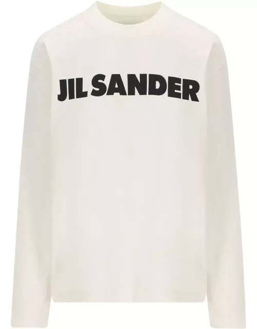 Jil Sander Long-sleeved Crewneck T-shirt