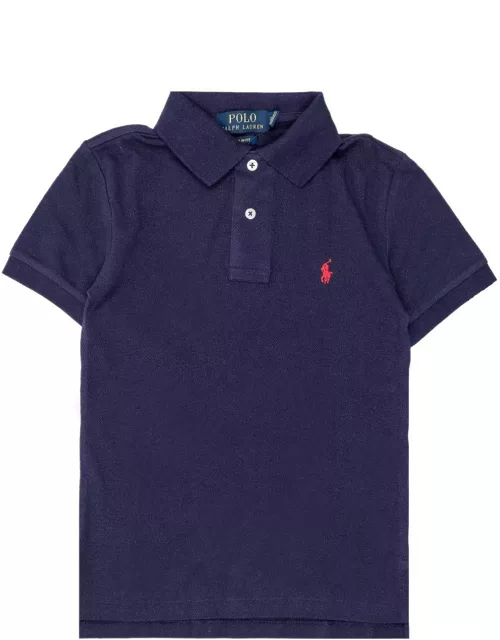 Polo Ralph Lauren Logo Embroidered Short-sleeved Polo Shirt