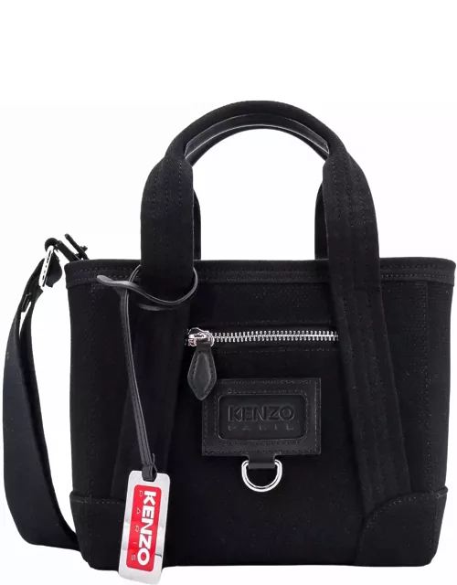 Kenzo Black Fabric Mini Bag