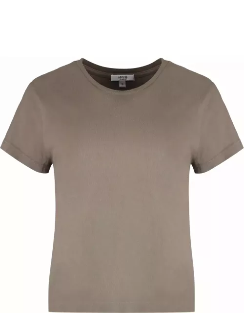 AGOLDE Cotton Crew-neck T-shirt