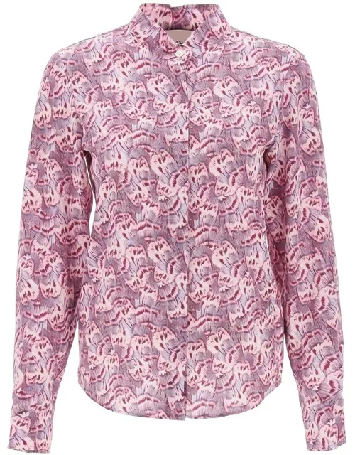 Isabel Marant All-over Print Collared Long-sleeve Shirt