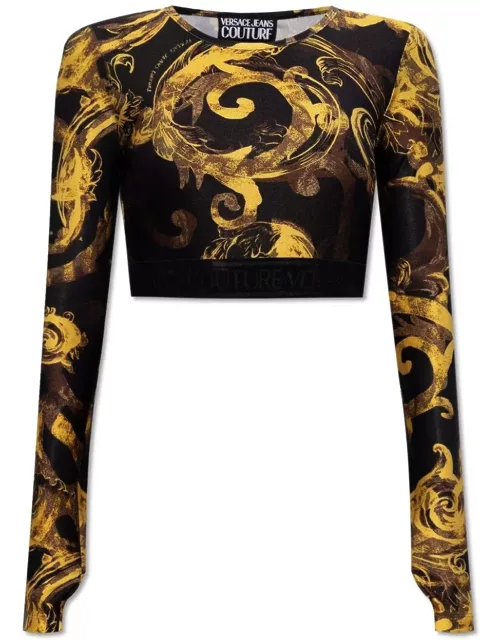 Versace Jeans Couture Watercolour Couture Top