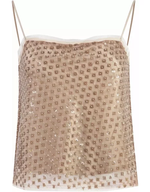 Vince Sequined Top