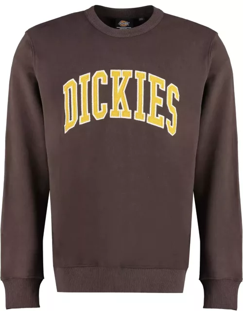 Dickies Logo Detail Cotton Sweatshirt