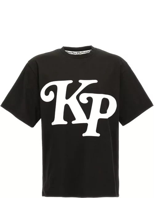 Kenzo By Verdy Crewneck Cotton T-shirt With Logo Print