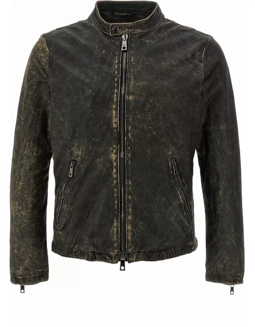 Giorgio Brato Vintage Leather Jacket