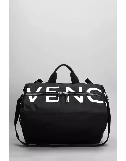 Givenchy Pandora Bag M Shoulder Bag In Black Polyamide