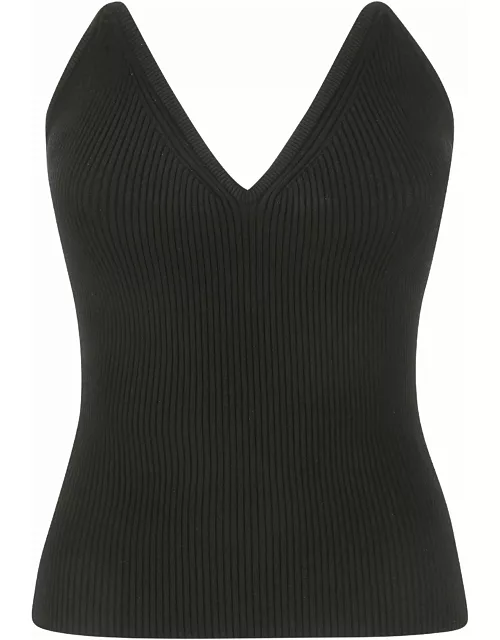 Coperni Knitted Bustier Top