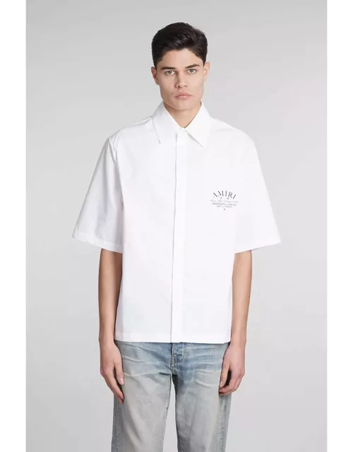 AMIRI Shirt In White Cotton