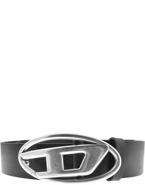 Diesel Oval Logo Belt Black