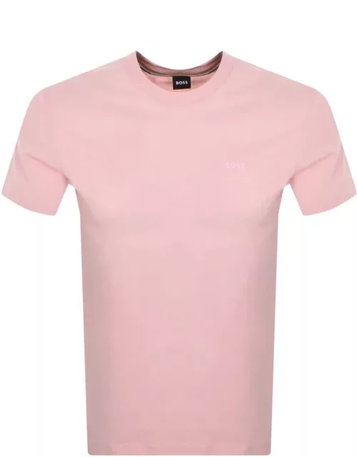 BOSS Thompson 1 T Shirt Pink