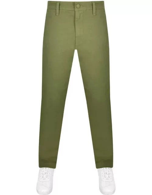 Levis XX Authentic Straight Chinos Green