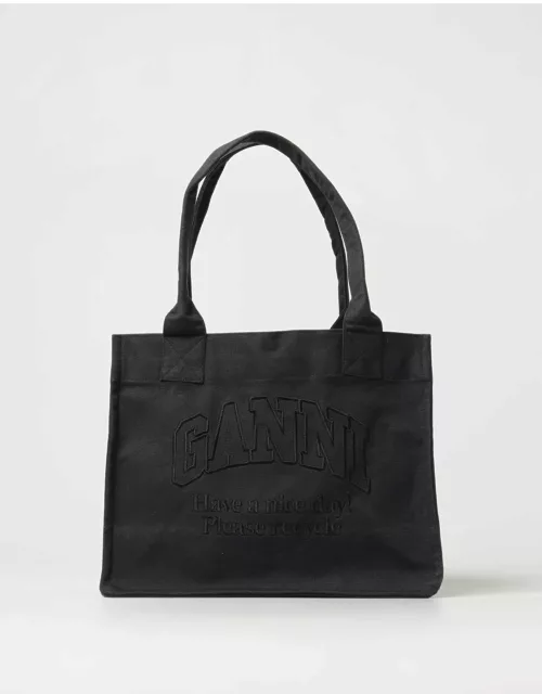 Tote Bags GANNI Woman color Black