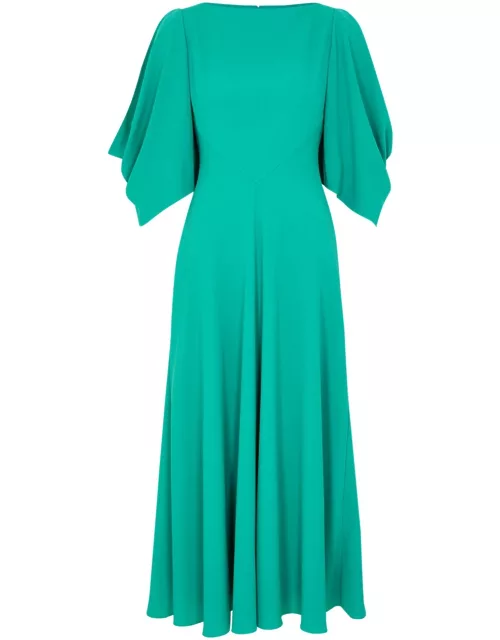 Roksanda Leticia Flared Midi Dress - Blue - 10 (UK10 / S)