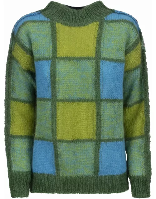 Marni Wool And Mohair Blend Pullover