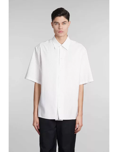 Lanvin Shirt In White Silk