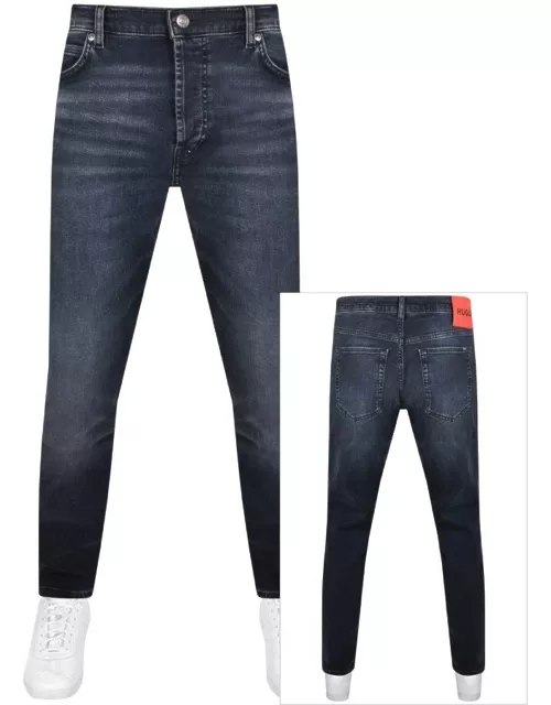 HUGO 634 Tapered Fit Jeans Blue