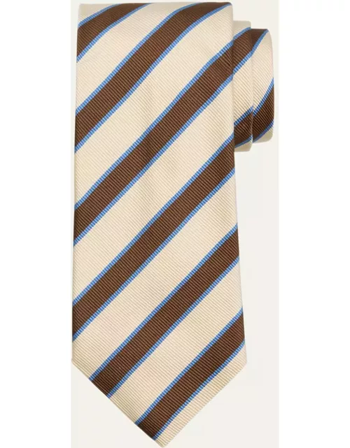 Men's Multi-Stripe Silk Tie