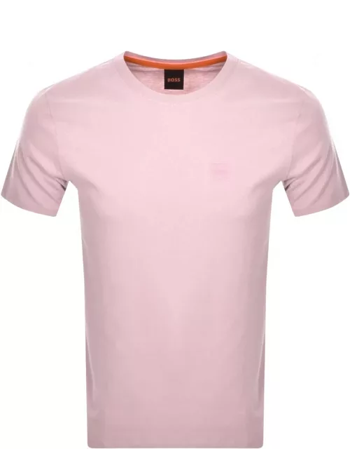 BOSS Tales T Shirt Pink