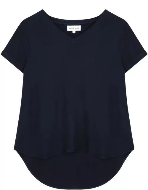 Bella Dahl Rayon T-shirt - Navy - S (UK8-10 / S)