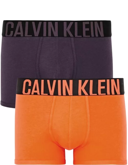 Calvin Klein Intense Power Stretch-cotton Trunks - set of two - Multicoloured