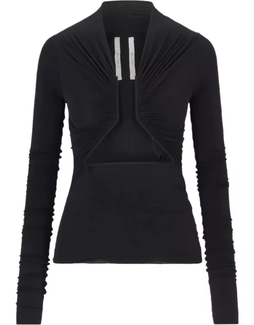 Rick Owens Cut-Out Detail Sweater